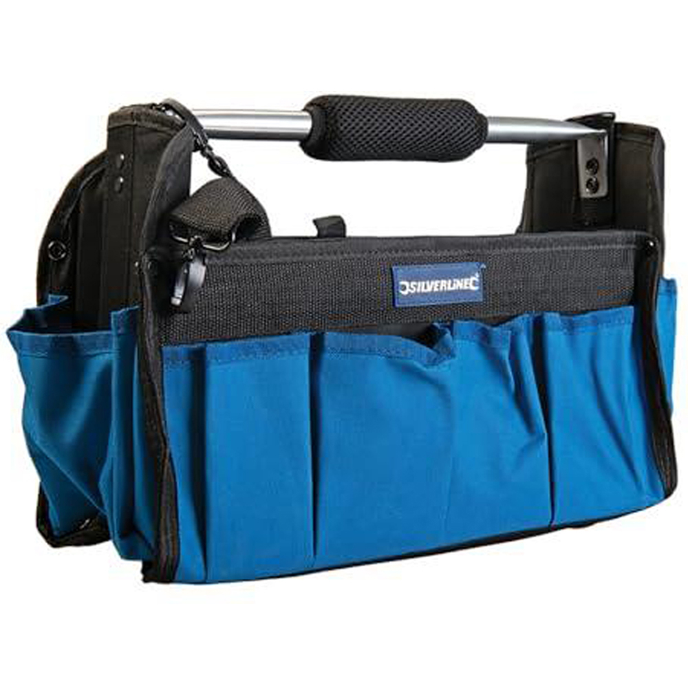 Silverline Tool Bag Open Tote 400 x 200 x 255mm Image 2