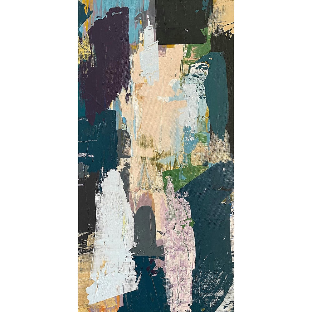 Mirrorstone Classic Nexus 700W Abstract Art Wi-Fi Infrared Heating Panel 595 x 1195mm Image 4