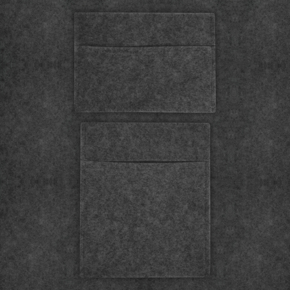 Monster Shop Anthracite Grey Van Carpet Lining and Storage Pouches Set Image 4