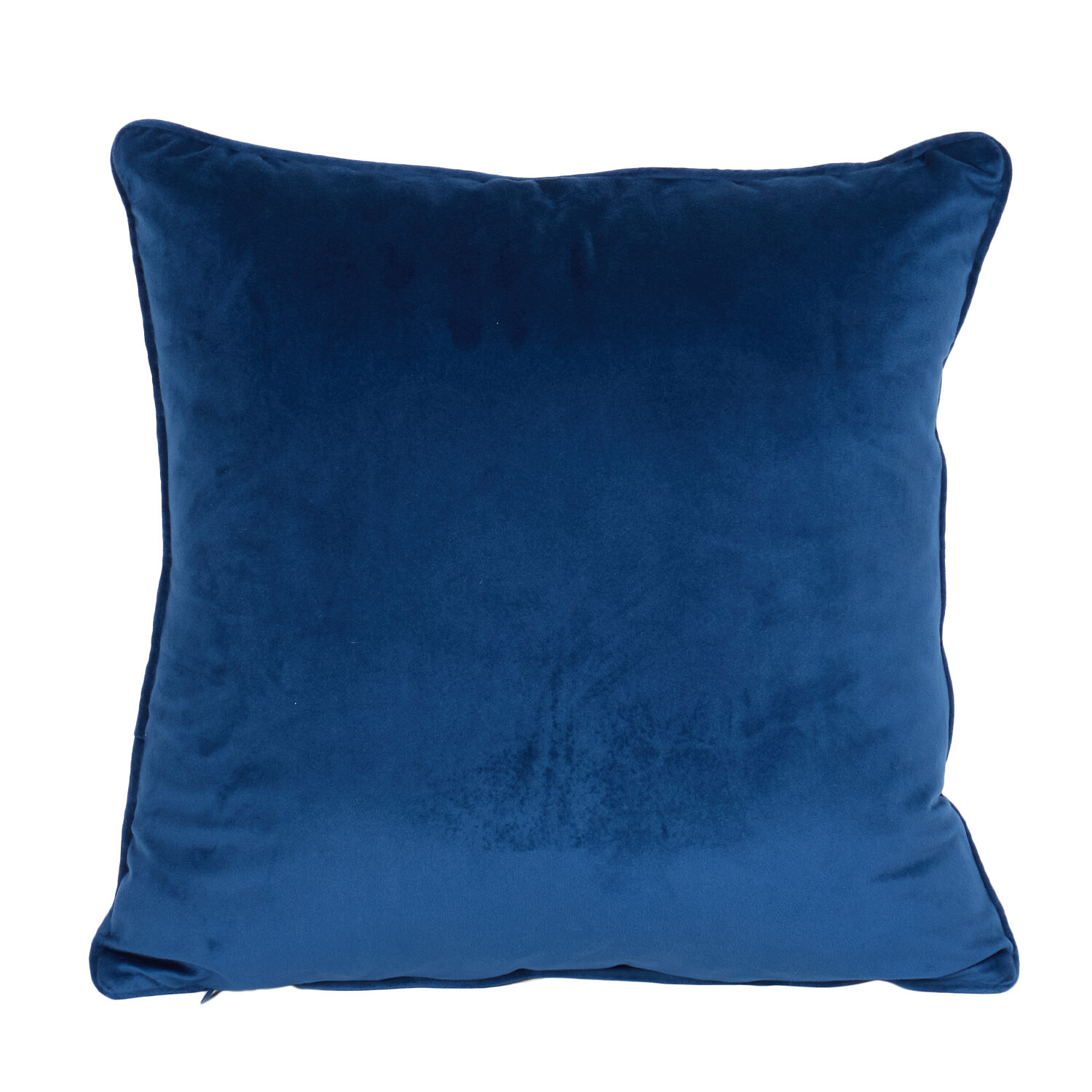 Divante Peacock Metallic Cushion - Blue Image 2