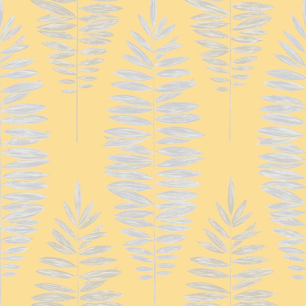 Boutique Nwg Lucia Yellow Wallpaper Image 1