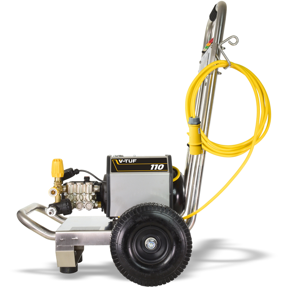 V-TUF Industrial Mobile Electric Pressure Washer 100Bar Image 3