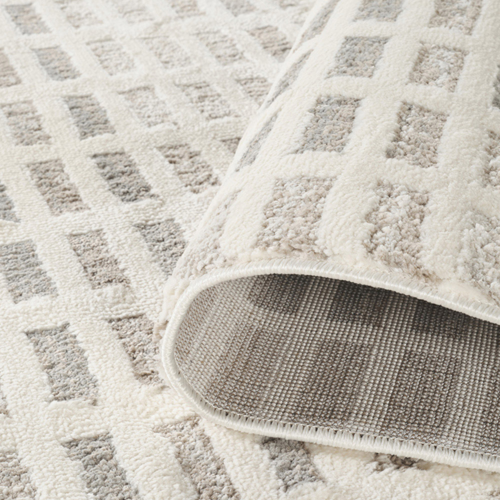 Desire Rugs Mabel Stone Grid Design Rug 160 x 230cm Image 4