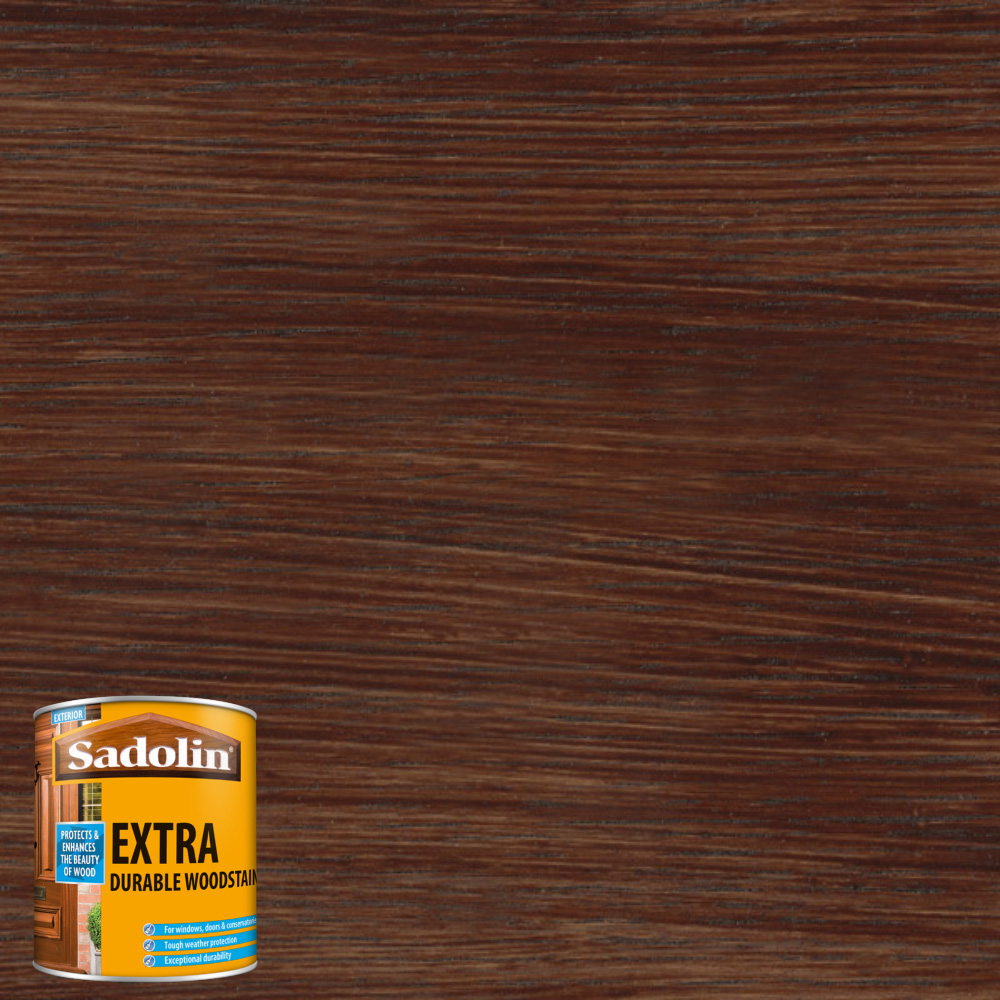 Sadolin Extra Dark Palisander Exterior Woodstain 500ml Image 4