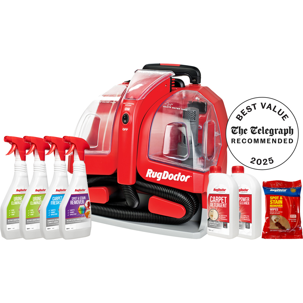 Rug Doctor Portable Spot Cleaner Odour Remover Bundle Image 7