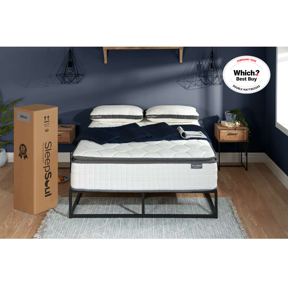 SleepSoul Bliss Small Double Pocket Spring Memory Foam Mattress Image 6
