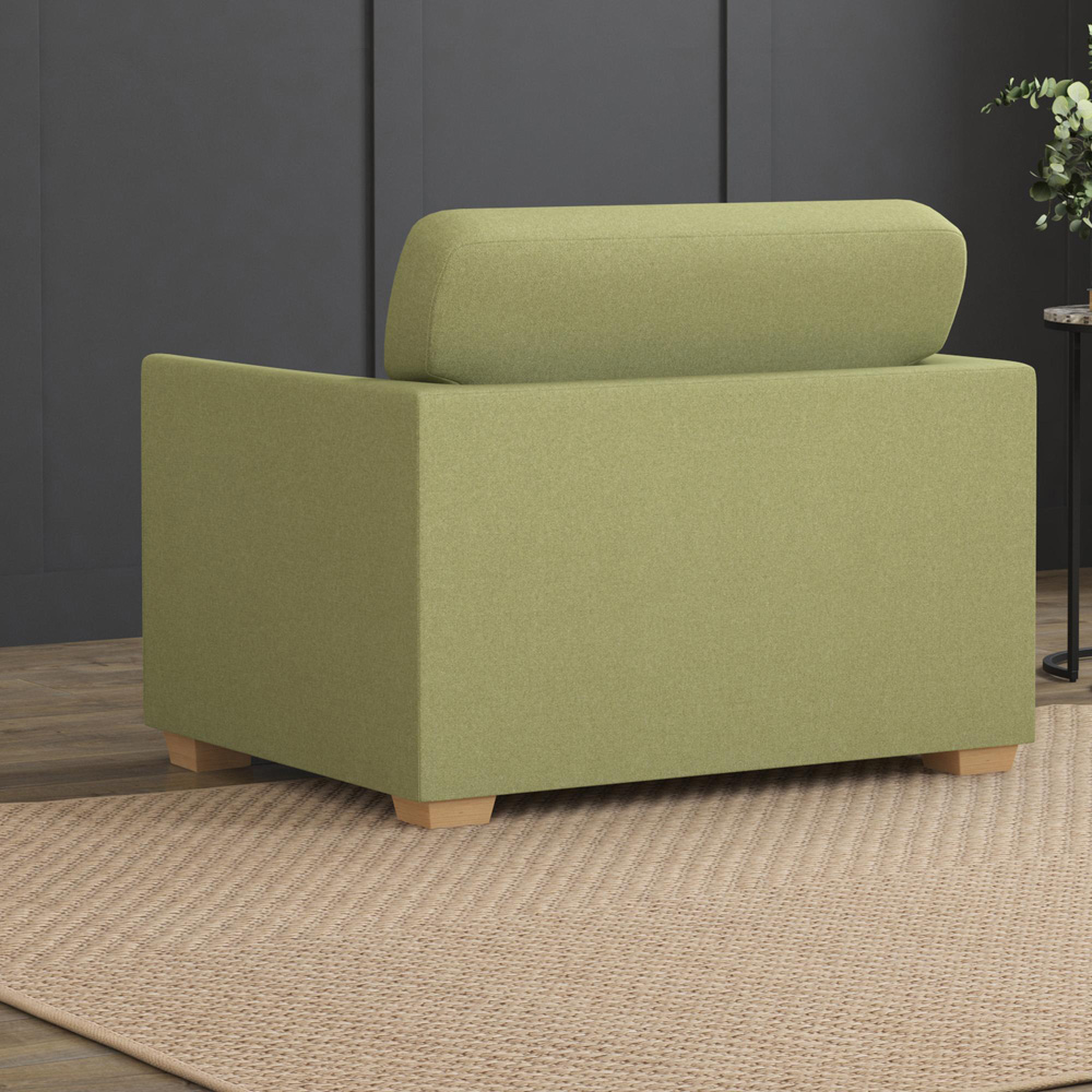 Modo Venice Olive Fixed Back Armchair Image 8