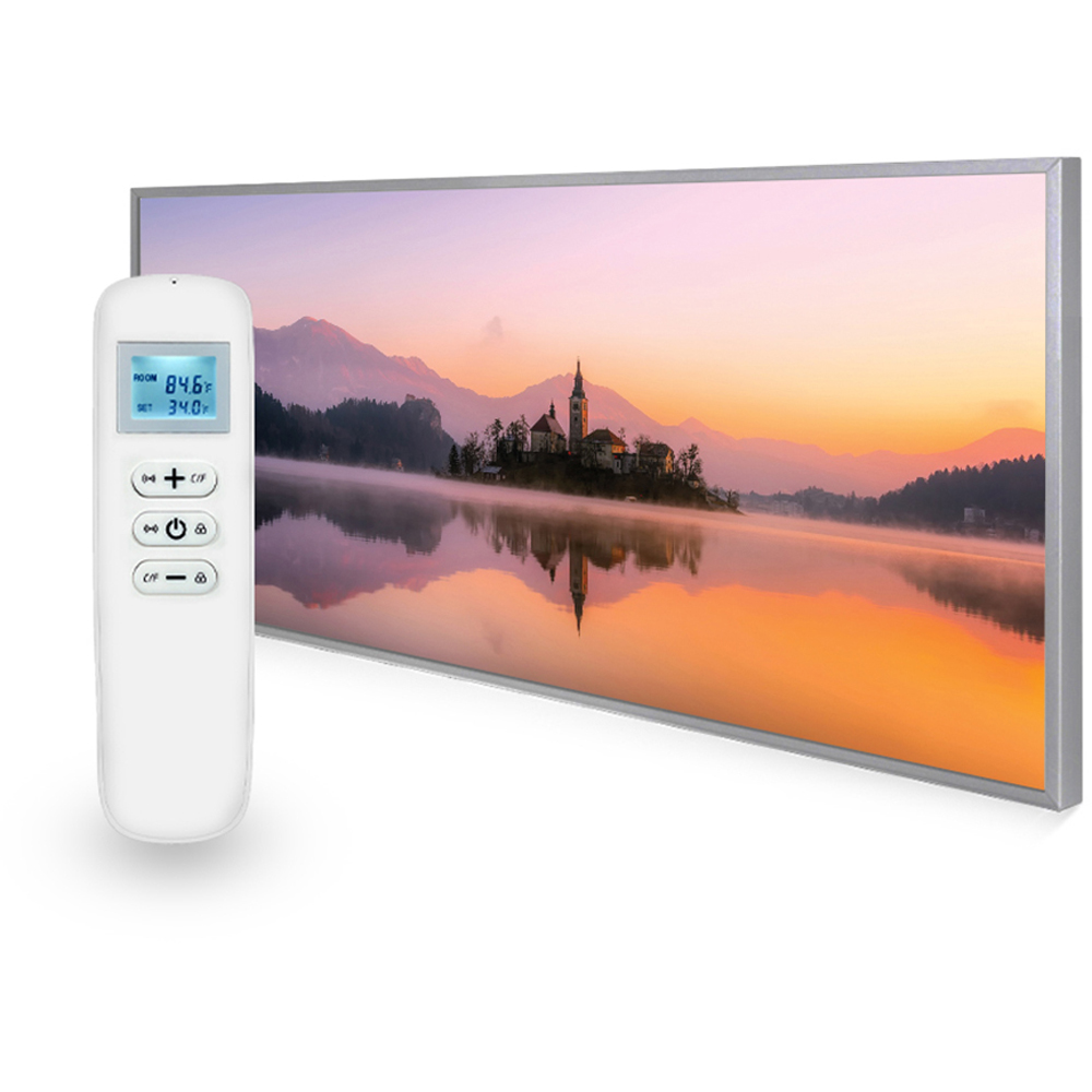 Mirrorstone Nexus Dreamy Lake Image Wi-Fi Infrared Heating Panel 700W 595 x 1195mm Image 2