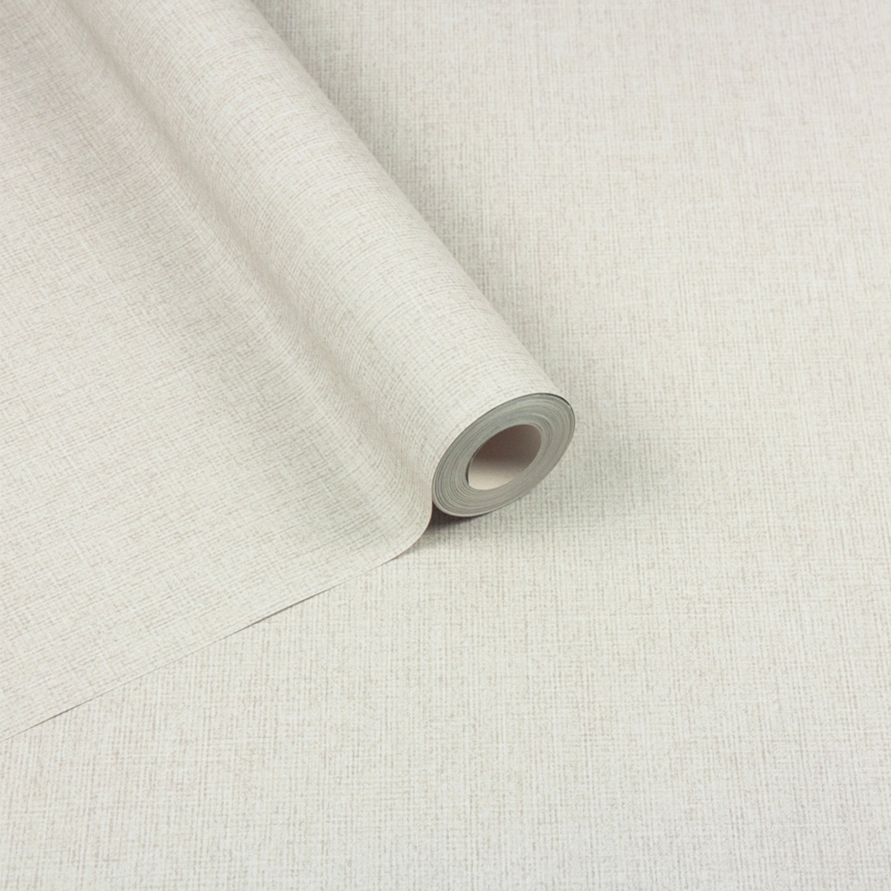 Arthouse Fabric Texture Neutral Wallpaper Image 2