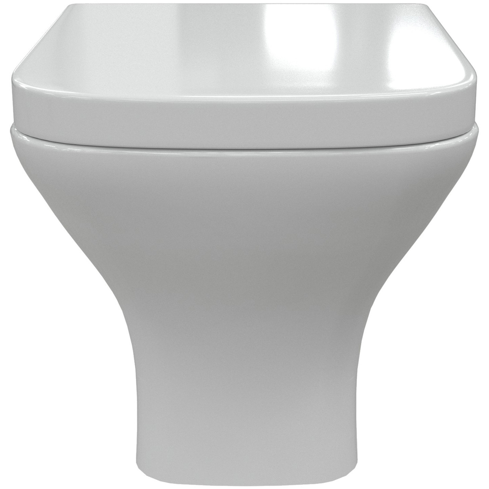 Bathstore Algarve Comfort Height Soft Close Wrap Seat with Dual Flush Image 3