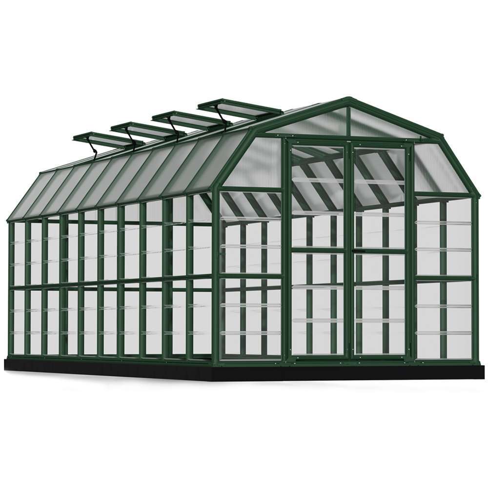 Palram Canopia Grand Gardener Clear 8 x 20ft Greenhouse Image 1