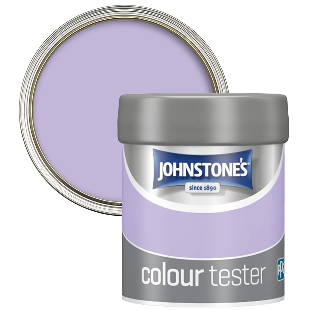 Johnstone's Sweet Lavender Matt Emulsion Tester Pot 75ml Image 3