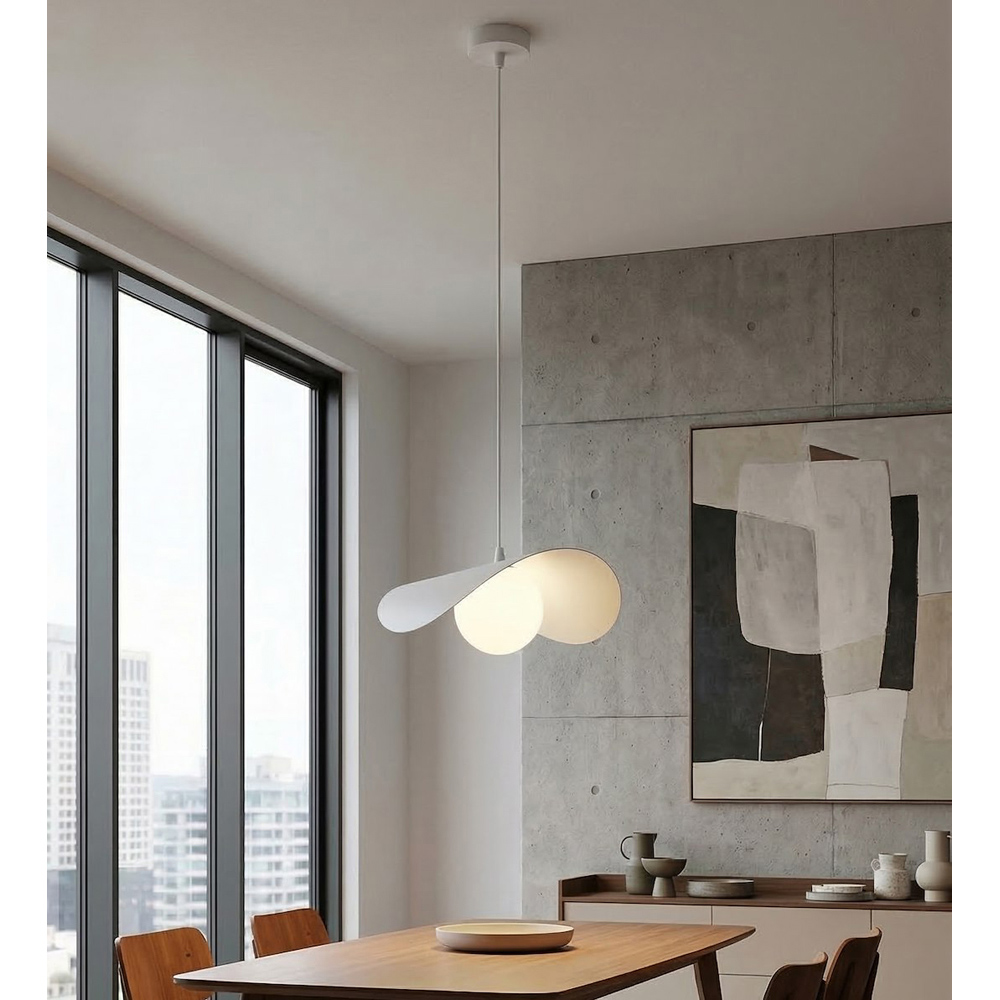 Emibig Ritual White G9 Medium Ceiling Pendant Light Image 6