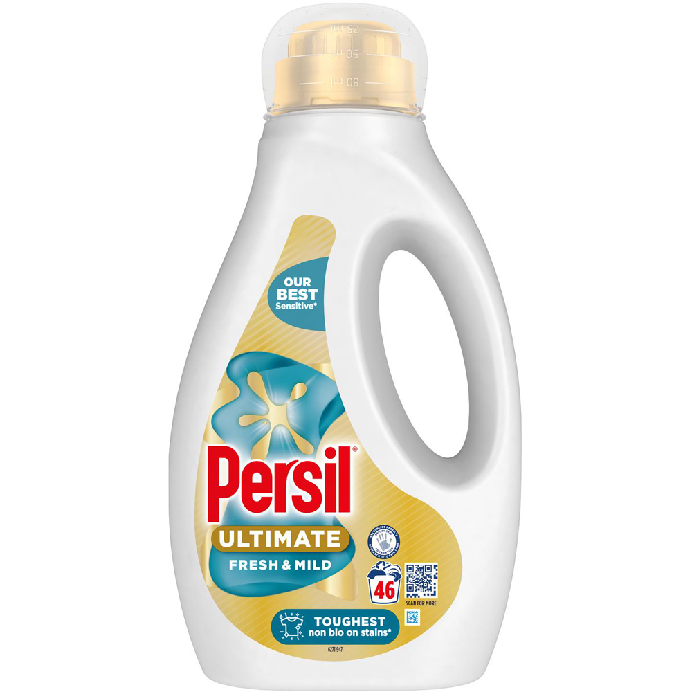 Persil Ultimate Fresh and Mild Liquid Detergent 46 Washes 1.242L 6 Pack Image 2