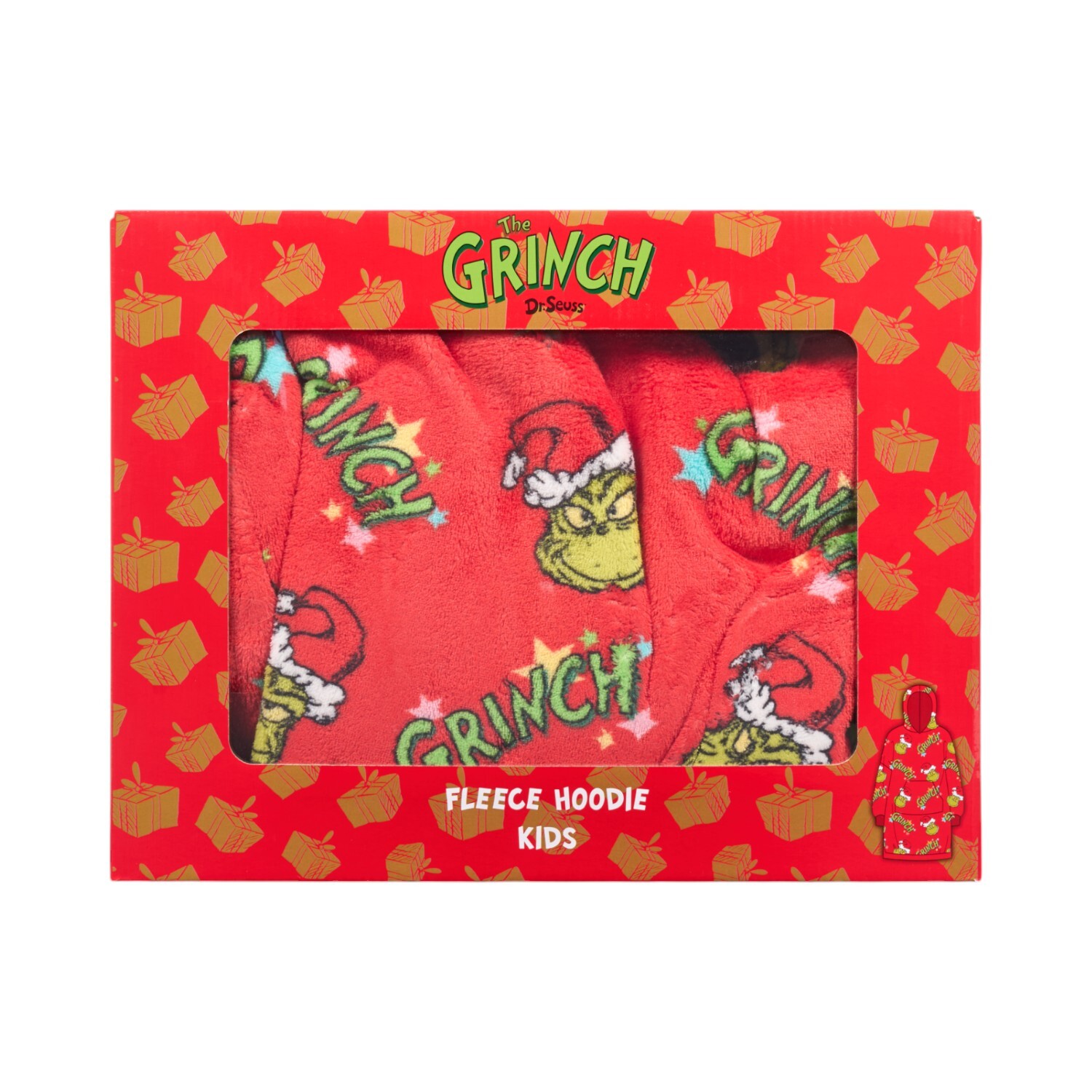 The Grinch Fleece Hoodie Red 70cm Image 3