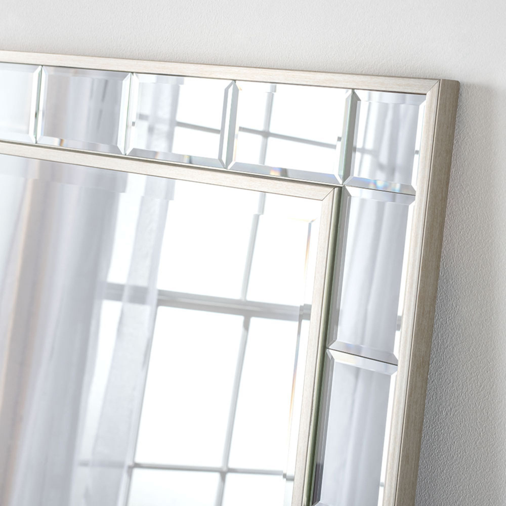Yearn Champagne Tiled Full Length Mirror 171 x 80cm Image 3