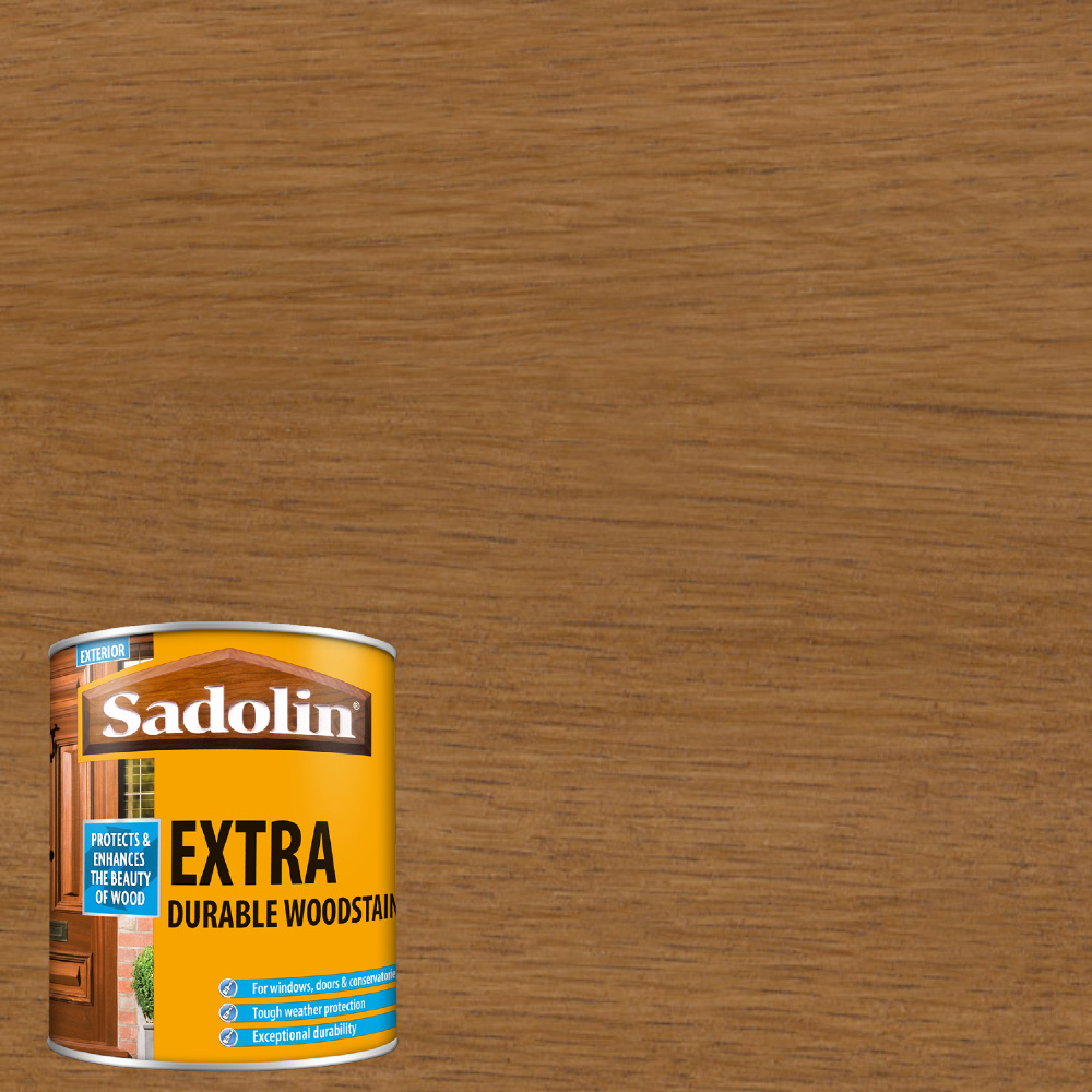 Sadolin Extra Natural Exterior Woodstain 1L Image 4