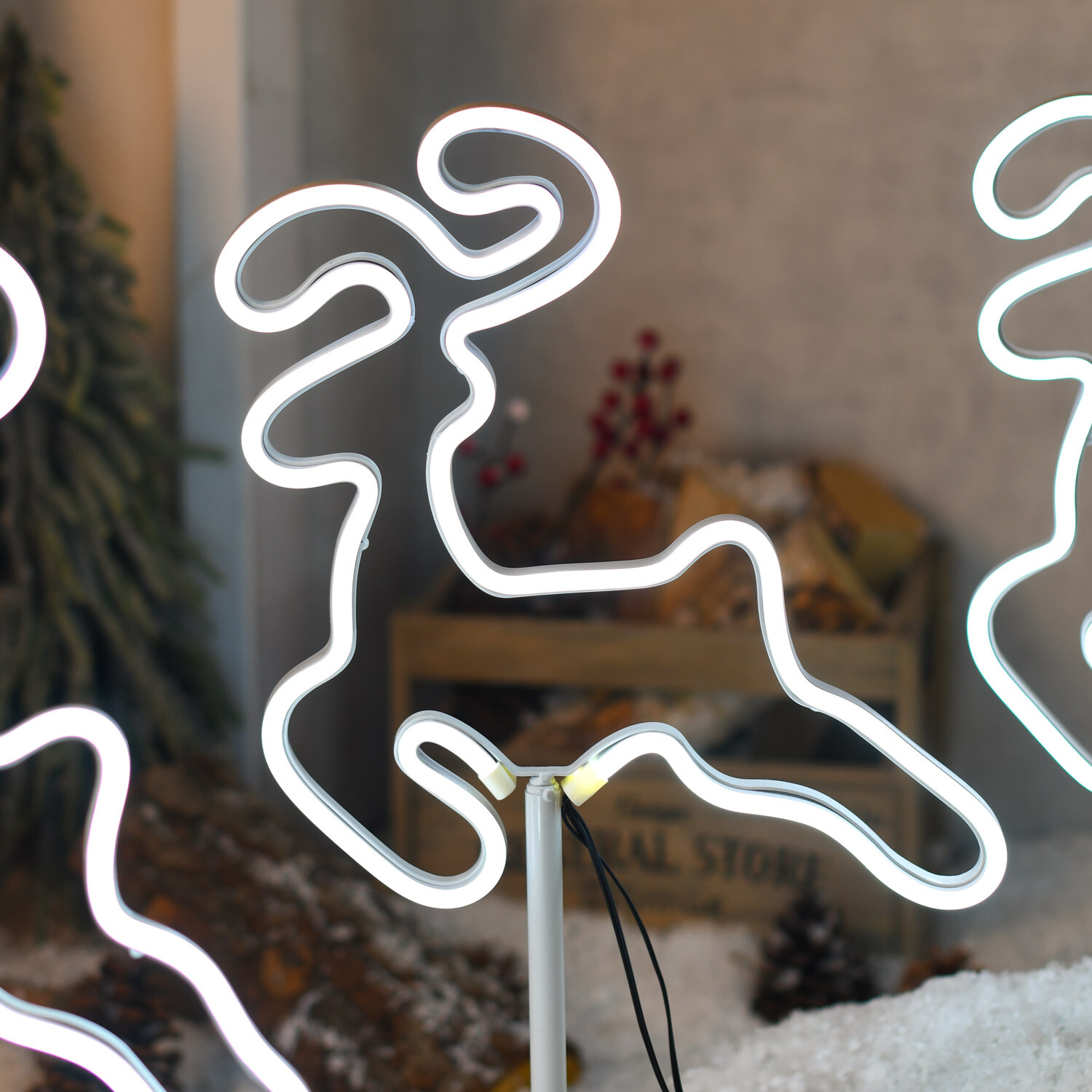 Pack of 6 LED Neon Stake Lights Image 5