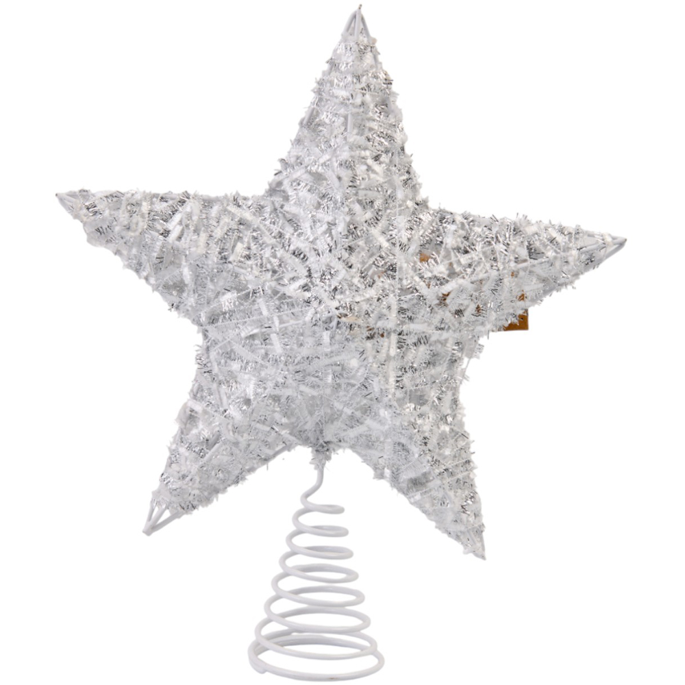 Frosted Fairytale White Star Tree Topper Image 2