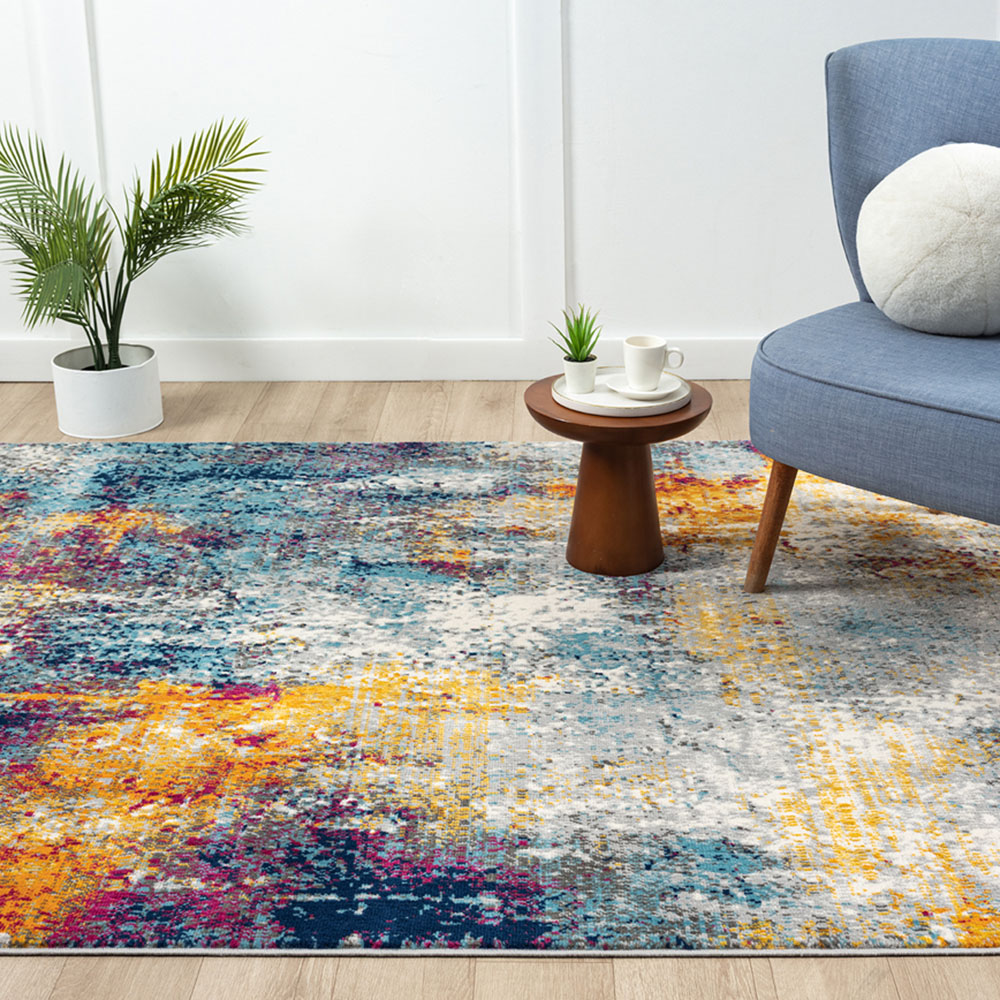 Desire Rugs San Marino Multicolour Abstract Rug 200 x 290cm Image 5
