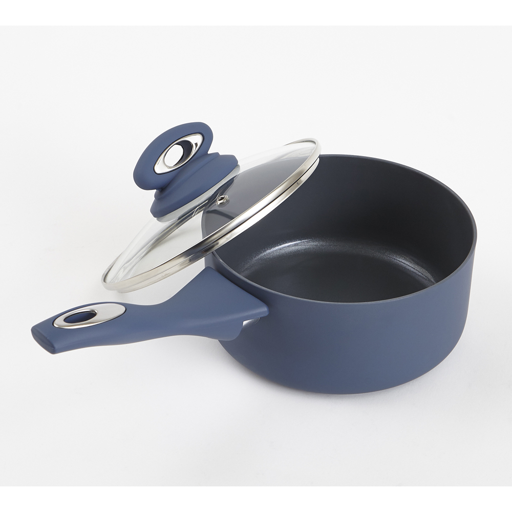 Cermalon Blue Non Stick Aluminium Cookware Set of 5 Image 5