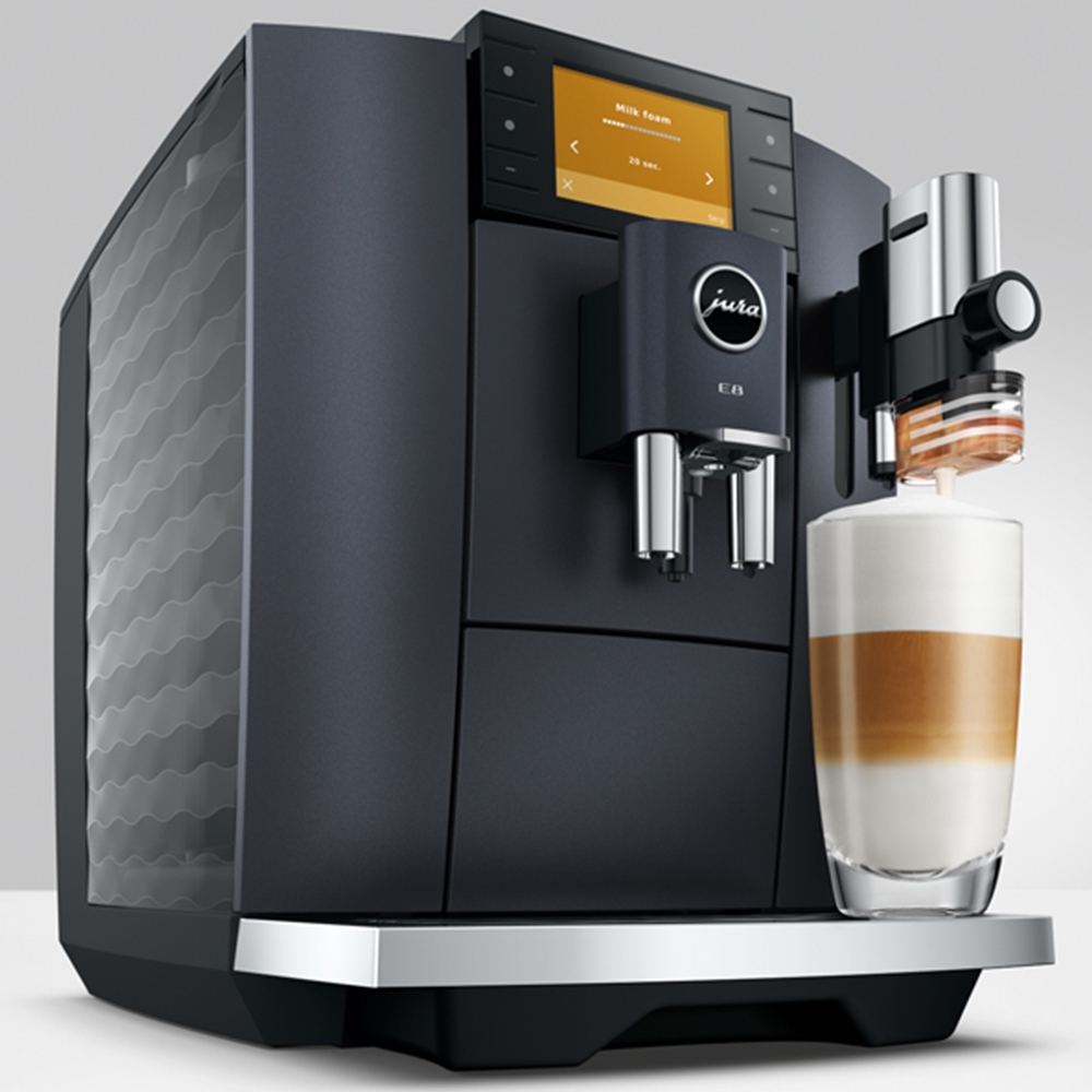 Jura E8 15840 Cosmic Black Bean-to-Cup Coffee Machine Image 5