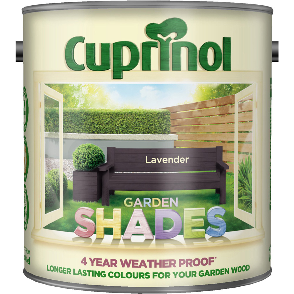 Cuprinol Garden Shades Paint - Lavender / 2.5l Image 2