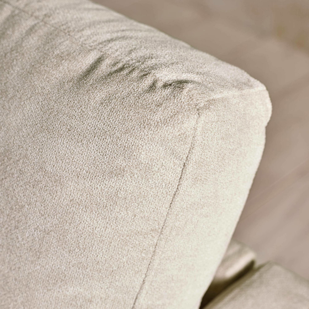 Julian Bowen Ottilie 2 Seater Natural Chenille Sofa Image 6