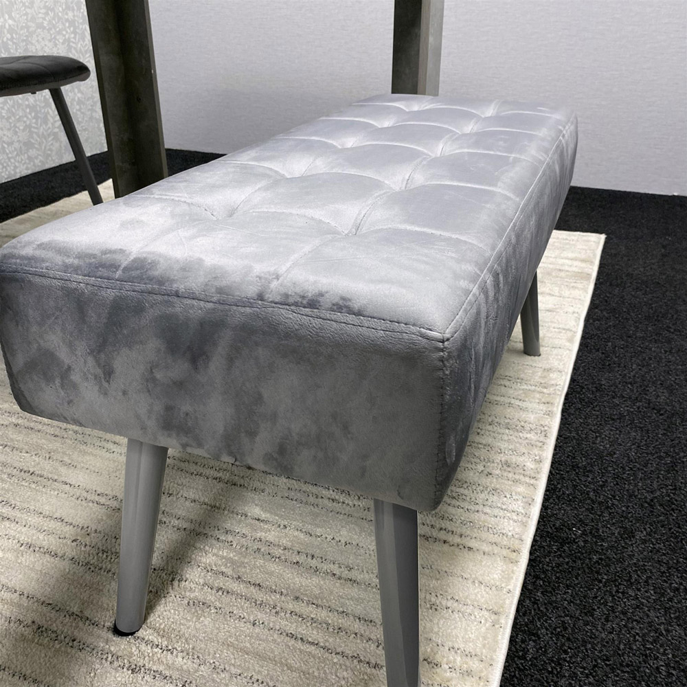 Kosy Koala 4 Seater Stone Dining Set Grey Image 5