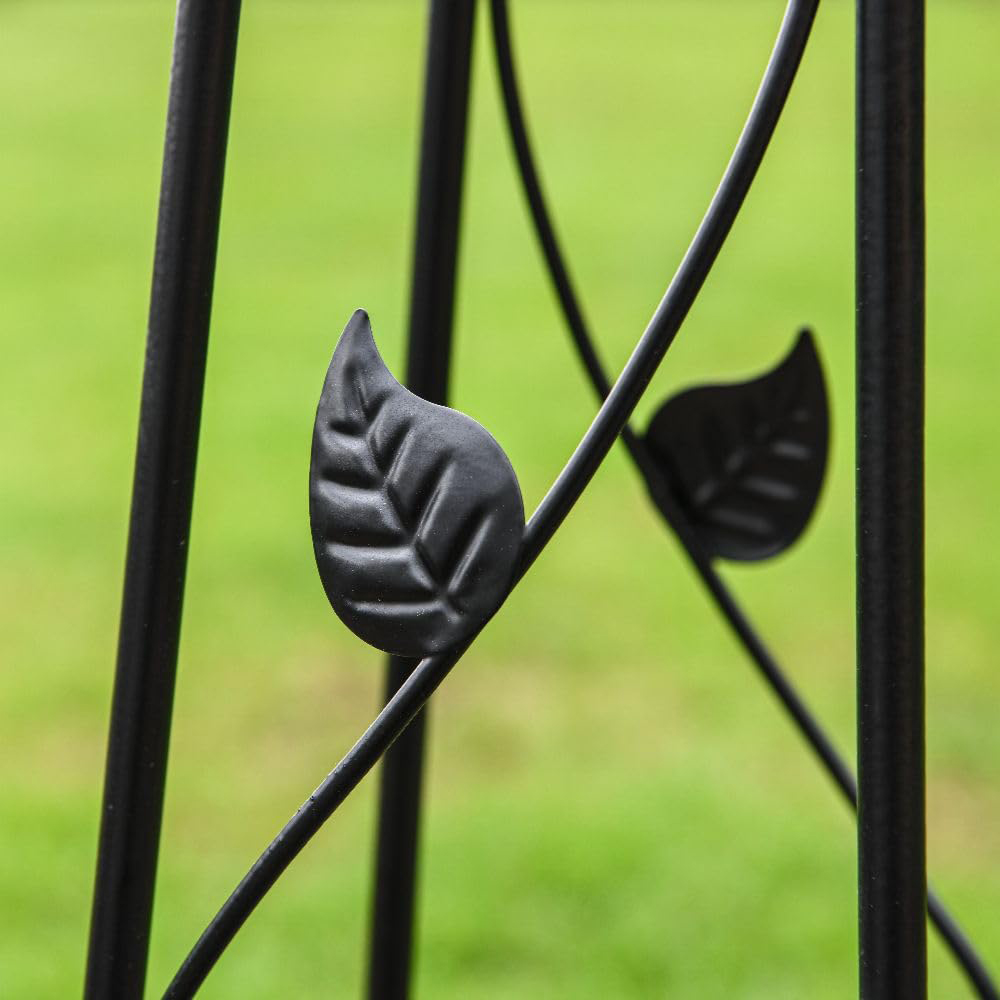 Garden Gear Metal Ornamental Bronze Obelisk Set of 2 Image 4