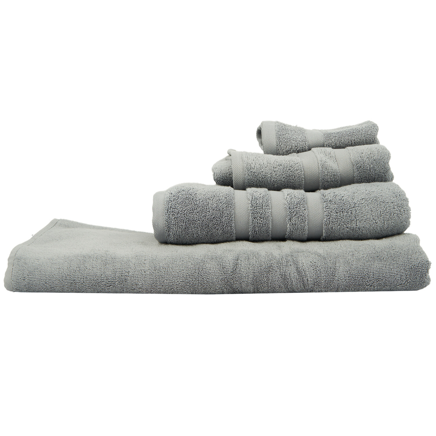 Bath Towel - Silver Image 3