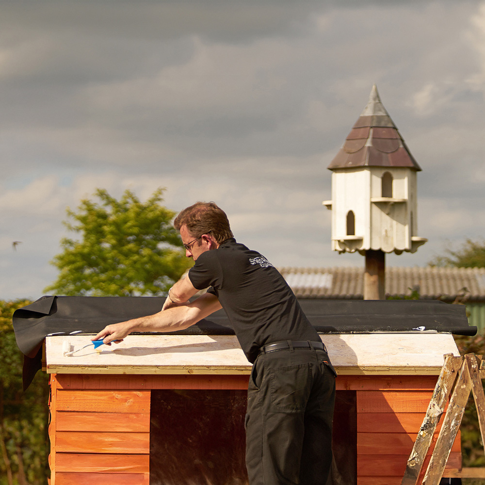 Skyguard 2.8 x 2.6m EPDM Waterproof Roof Membrane Kit Image 9