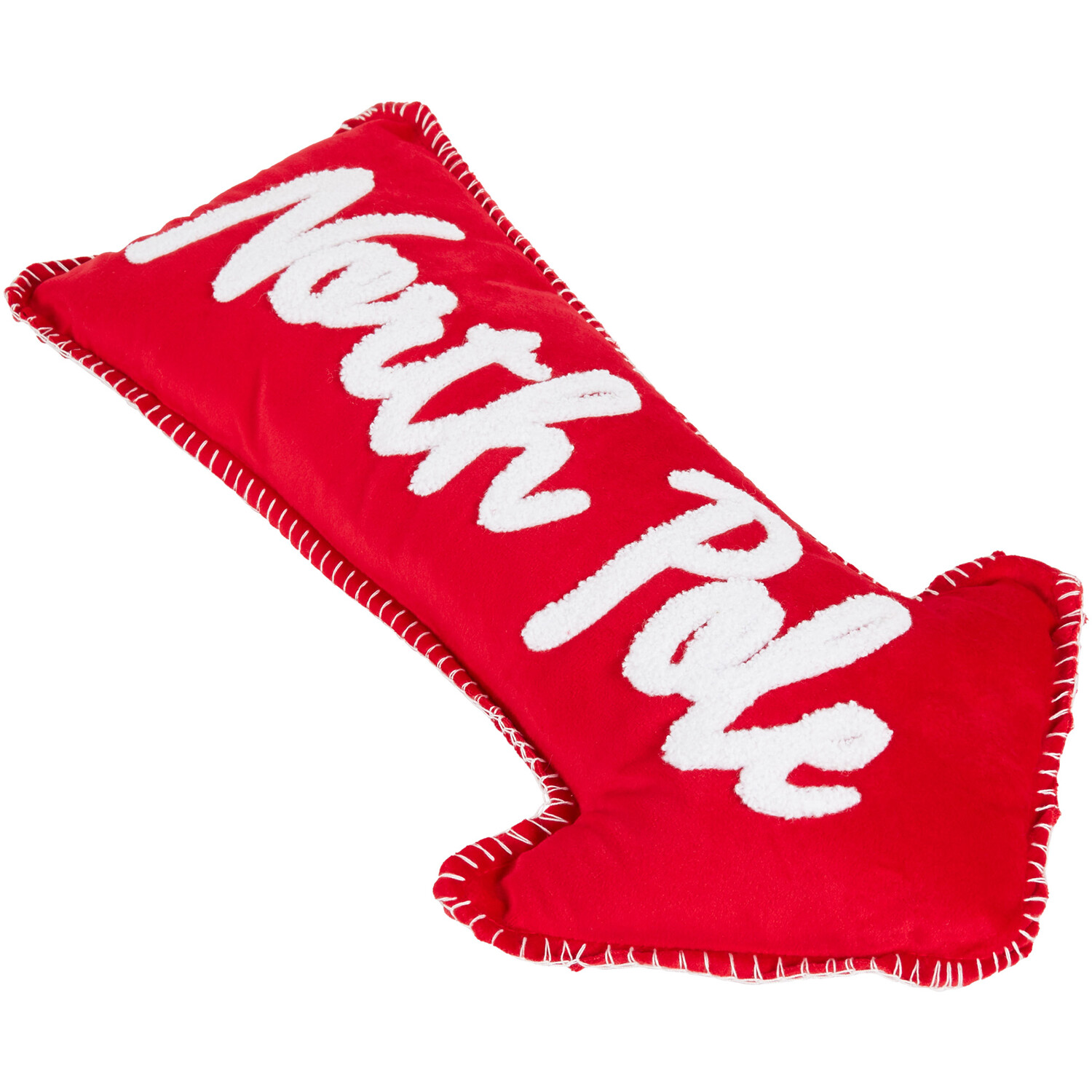 North Pole Cushion - Red Image 3