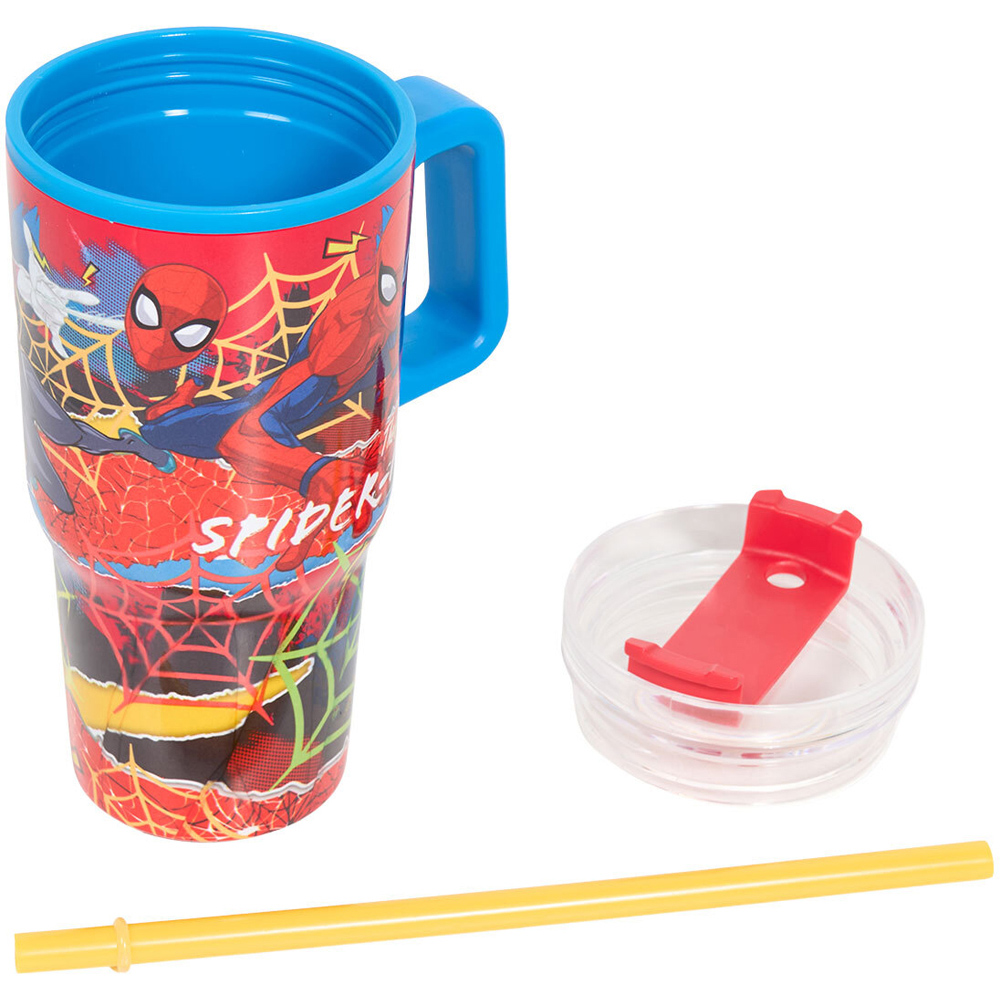 Spiderman 640ml Tumbler with Handle Image 5