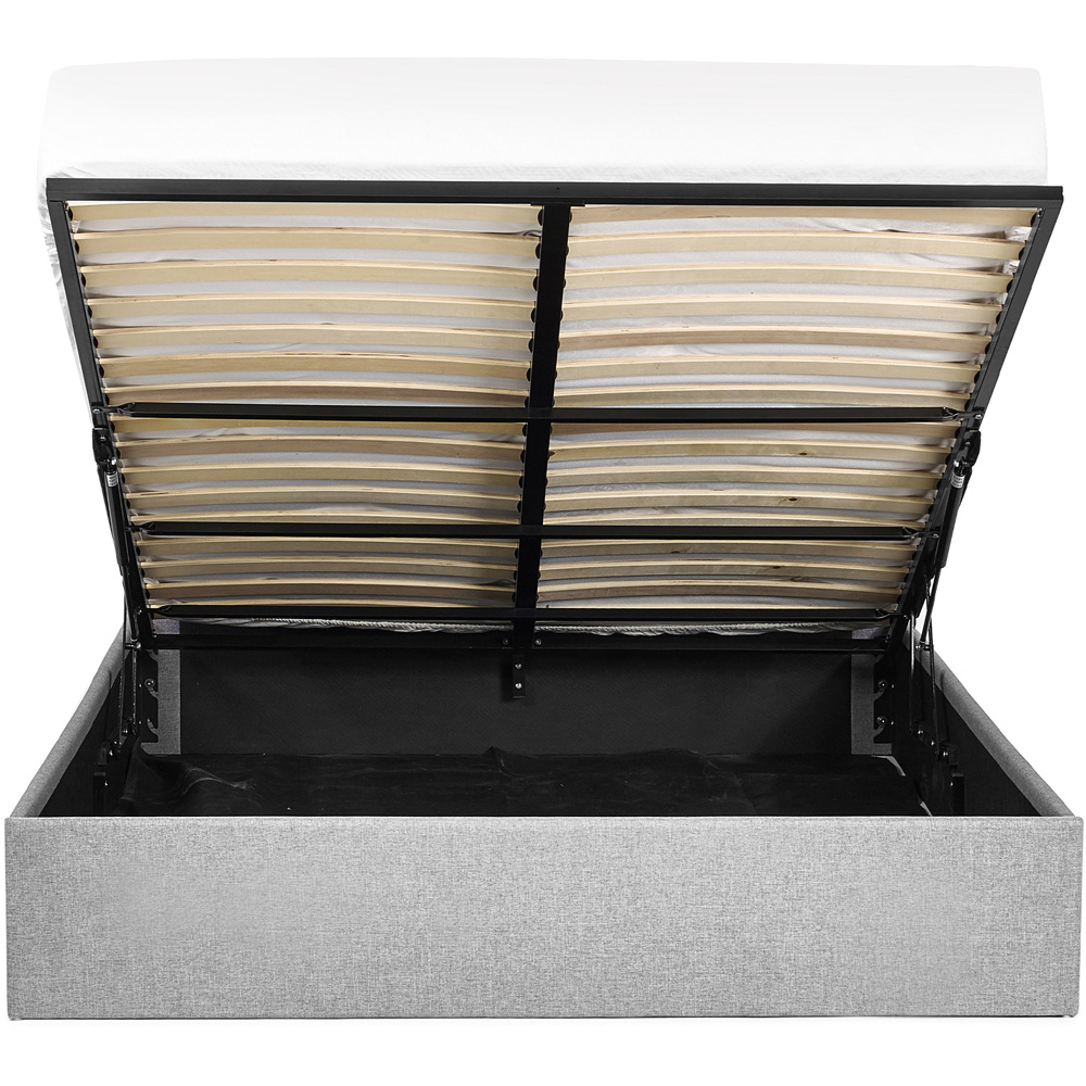 Julian Bowen Merida Double Grey Ottoman Bed Image 5