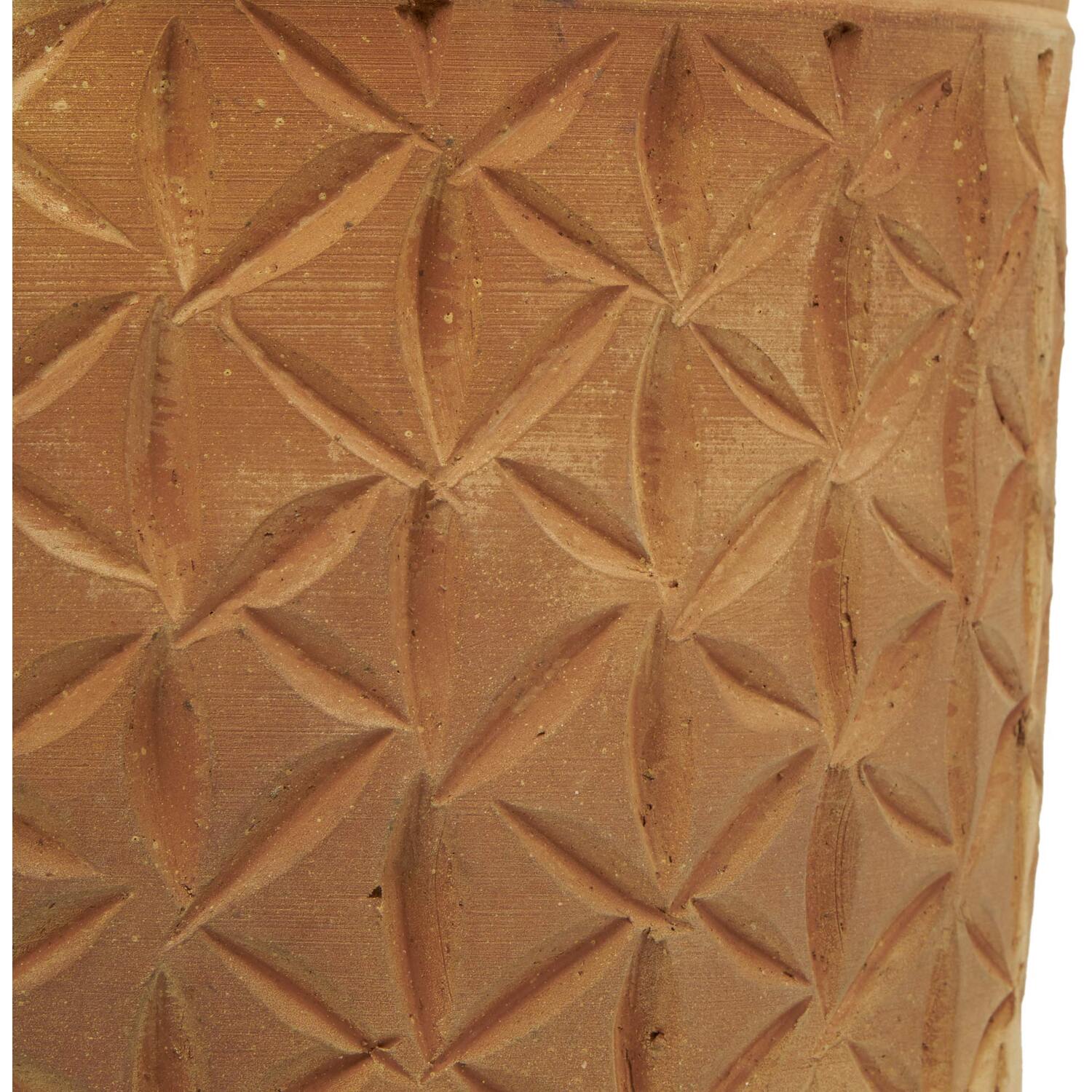 Set of 2 Terracotta Cylinder Pots Image 5