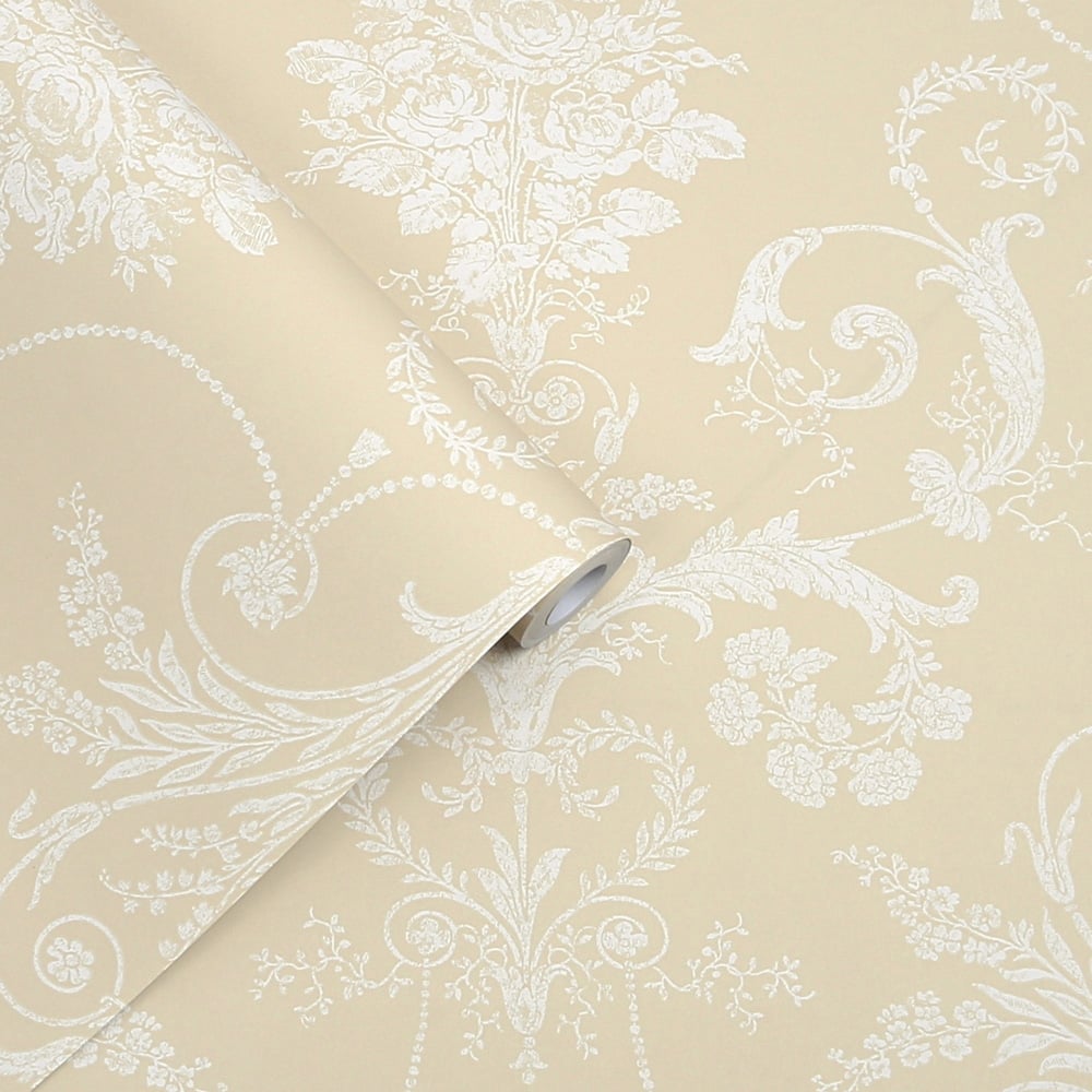 Laura Ashley Josette Linen Wallpaper Image 2