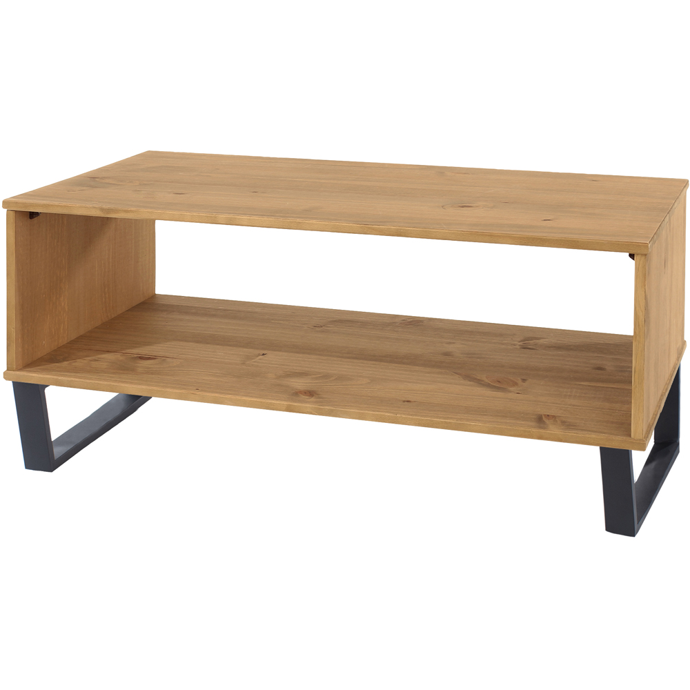 Core Products Texas Single Shelf Open Coffee Table Image 4