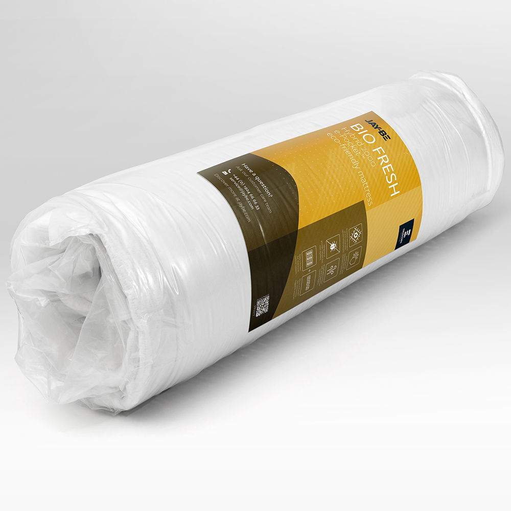 Jay-Be Bio Fresh King Size Hybrid 2000 e-Pocket Eco-Friendly Mattress Image 4