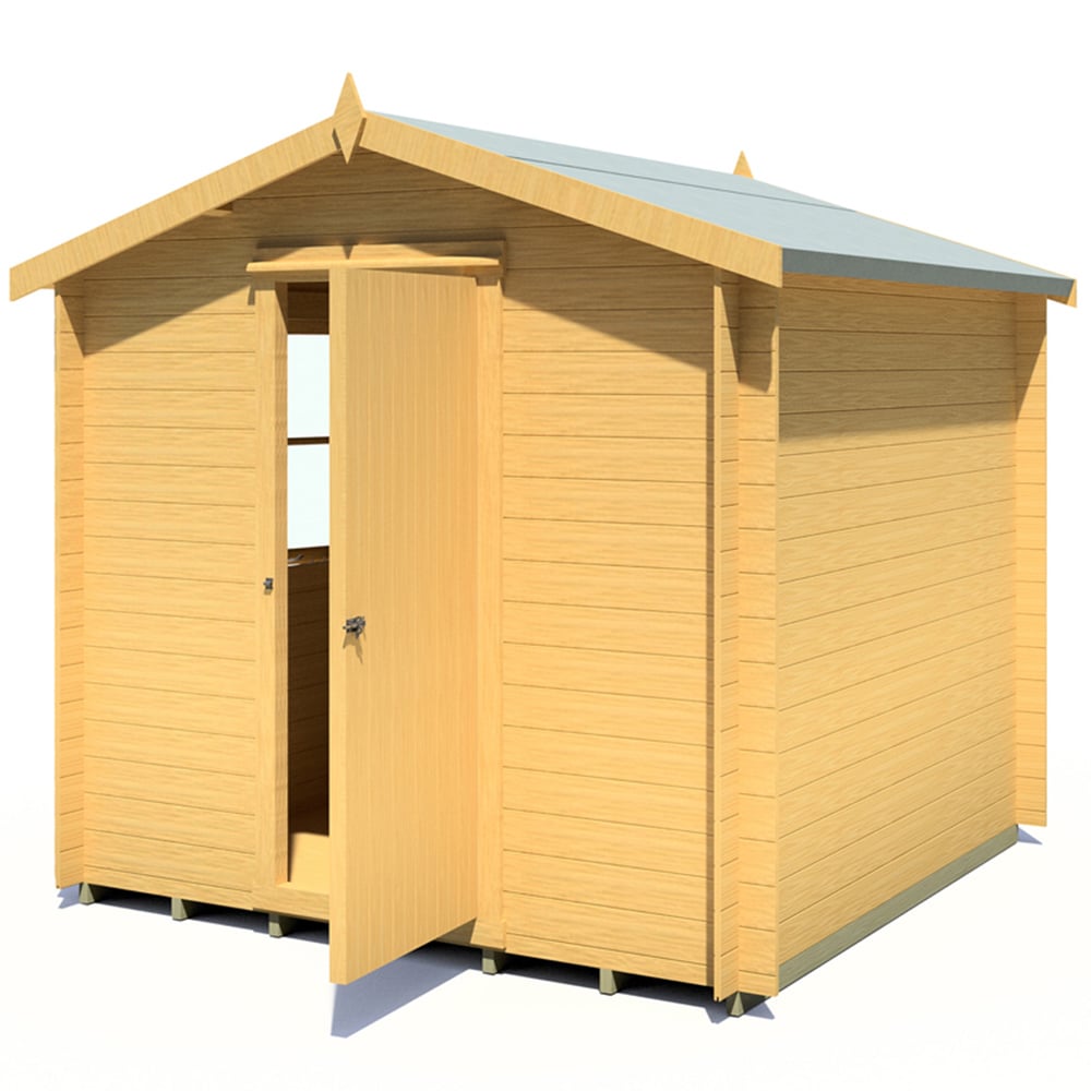 Shire Danbury 8 x 8ft Log Cabin Image 5