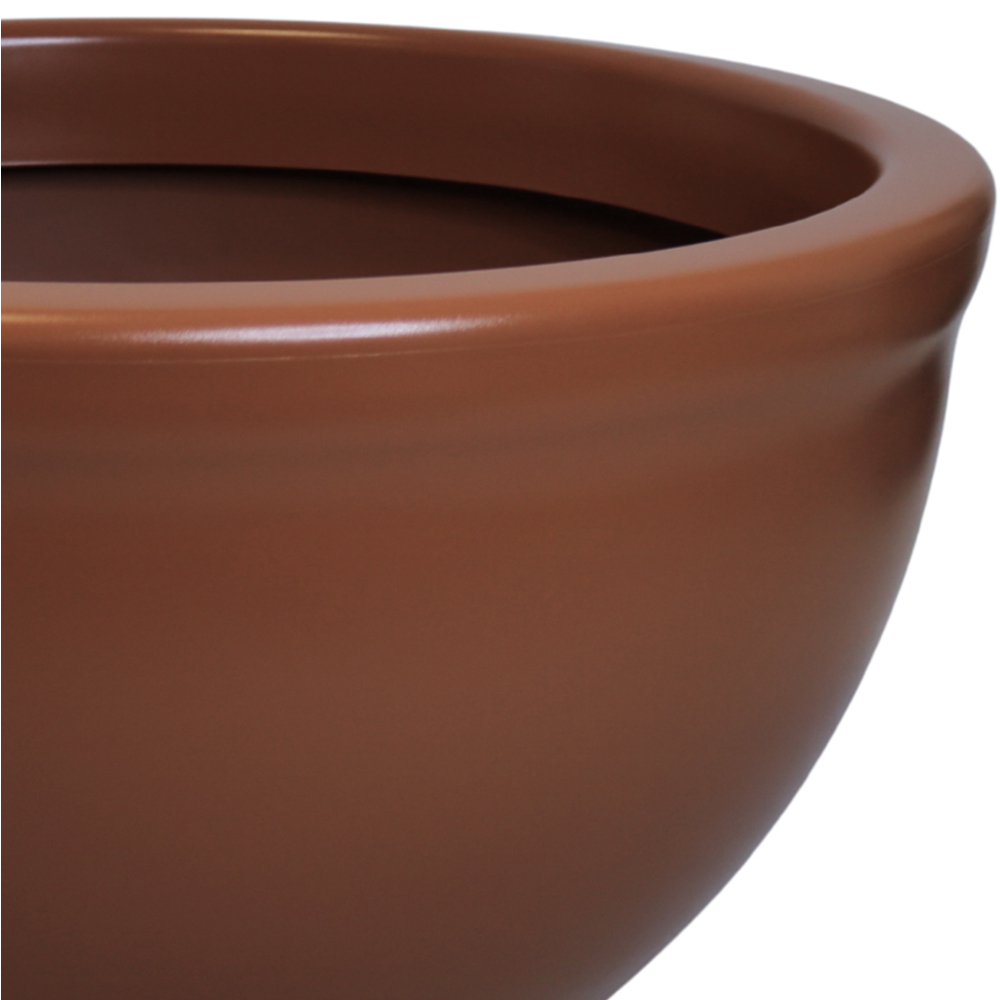 Trifibre Hampton Rust Low Bowl Planter 46 x 88cm Image 4