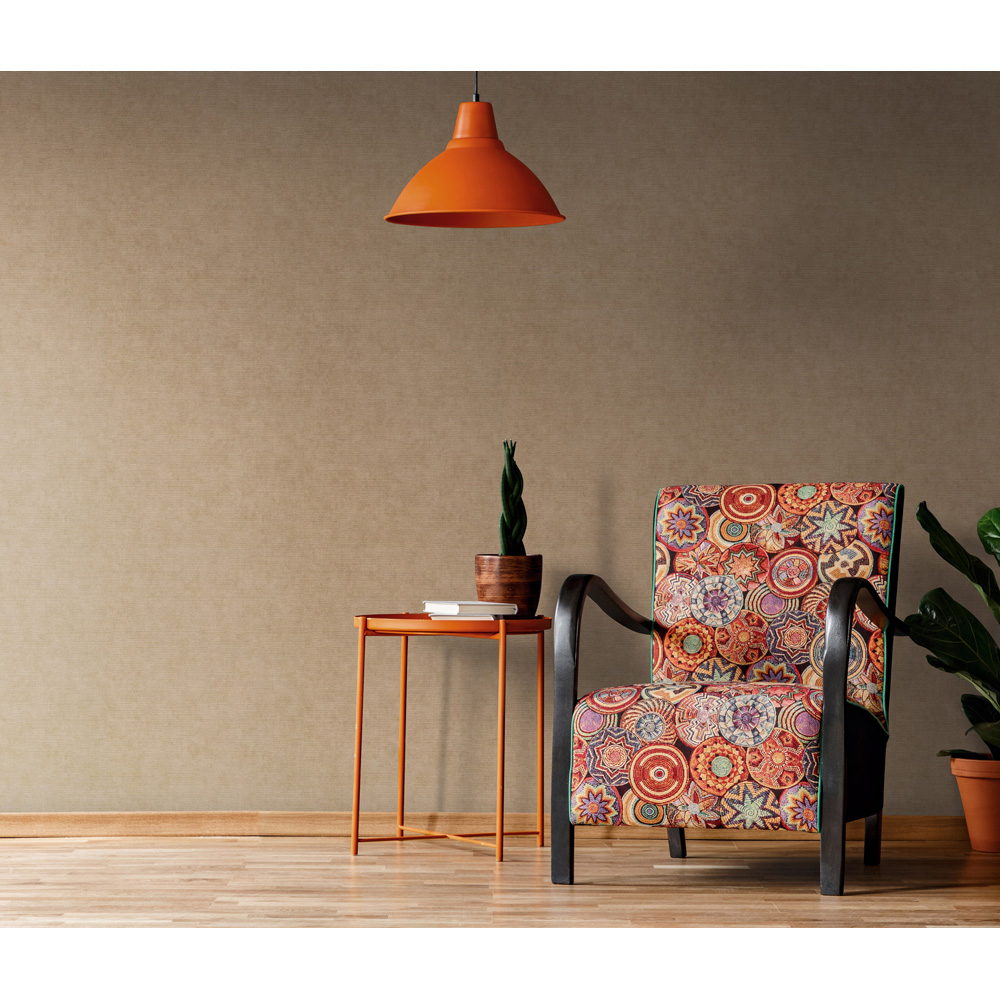 Erismann Elysium Dynamic Flower Gold Wallpaper Image 6