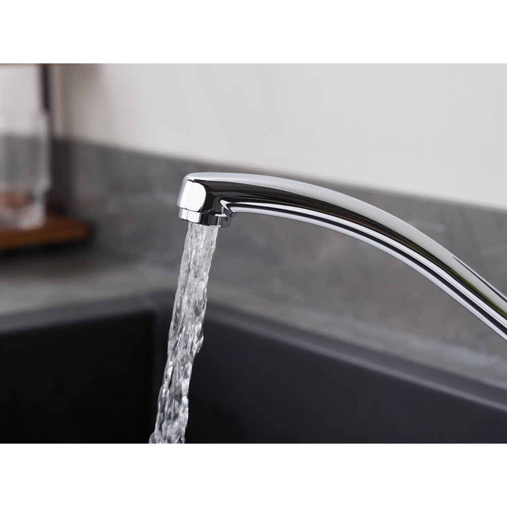 Bristan Easyfit Cinnamon Chrome Kitchen Mono Sink Mixer Tap Image 4
