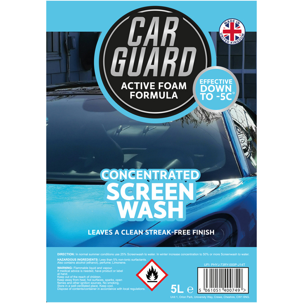 Car Guard Concentrated Screenwash 5L 2 Pack Image 3