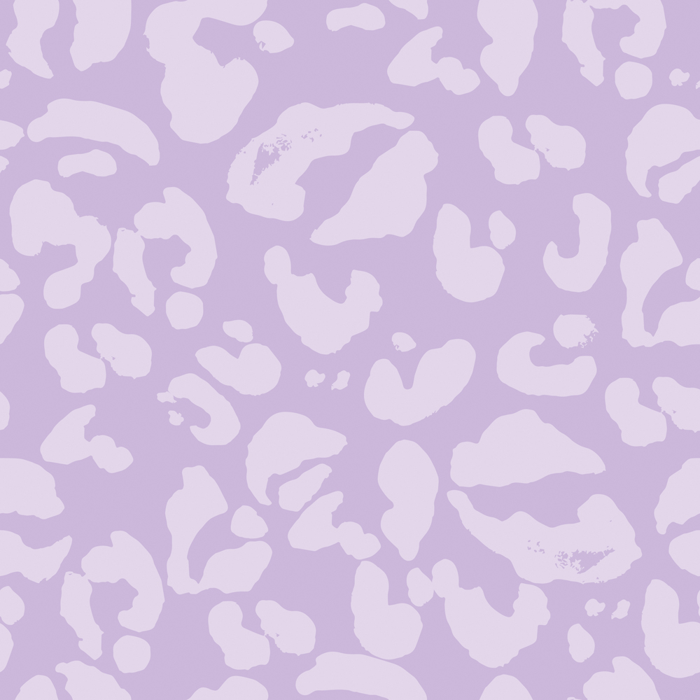 furn. Purrfect Super King Size Pink and Lilac Abstract Leopard Duvet Cover Set Image 6