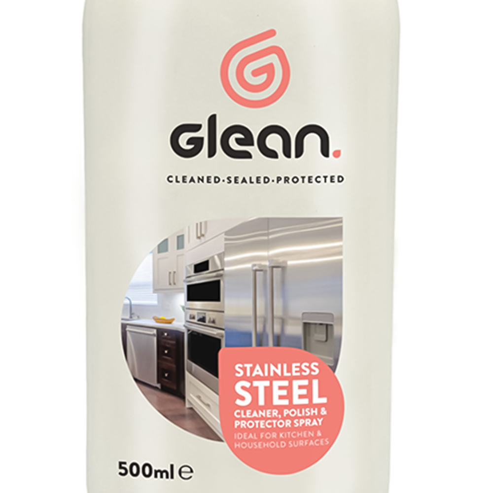 Glean Stainless Steel Cleaner and Polish Spray 500ml Image 2