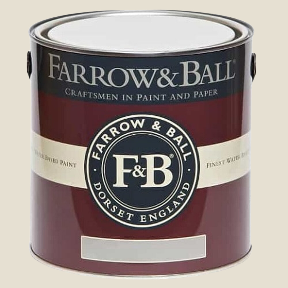 Farrow & Ball Interior Wood and Metal 2004 Slipper Satin Flat Eggshell Paint 2.5L Image 2