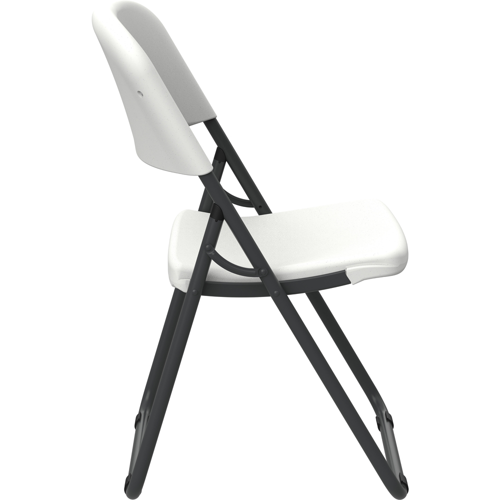 Lifetime Products Set of 4 Foldable Loop Leg Chair Image 3