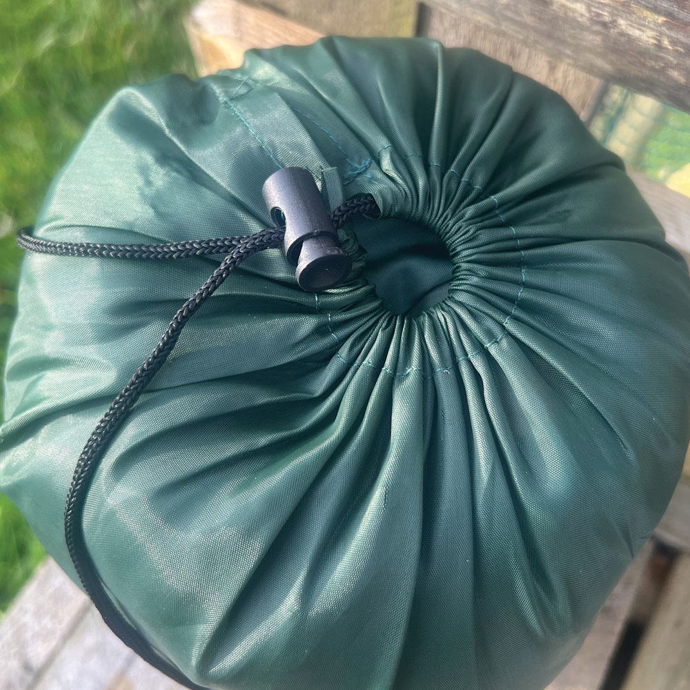 Milestone Camping 2 Seasons Single Green Envelope Sleeping Bag Image 3