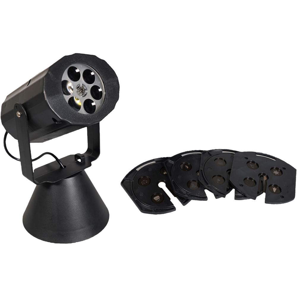 Xmas Haus 4 Slide Projector Light Image 2